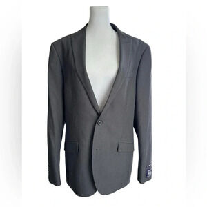 The Savile Row Company Gray Brixton Suit Coat Size 40L Britt Skinny